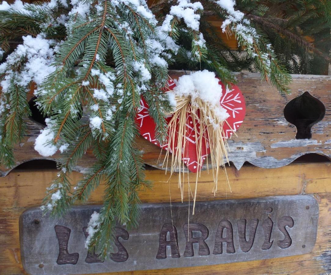 "Chalet Les Aravis" Chalet Et Appartements Le Grand-Bornand Exterior foto
