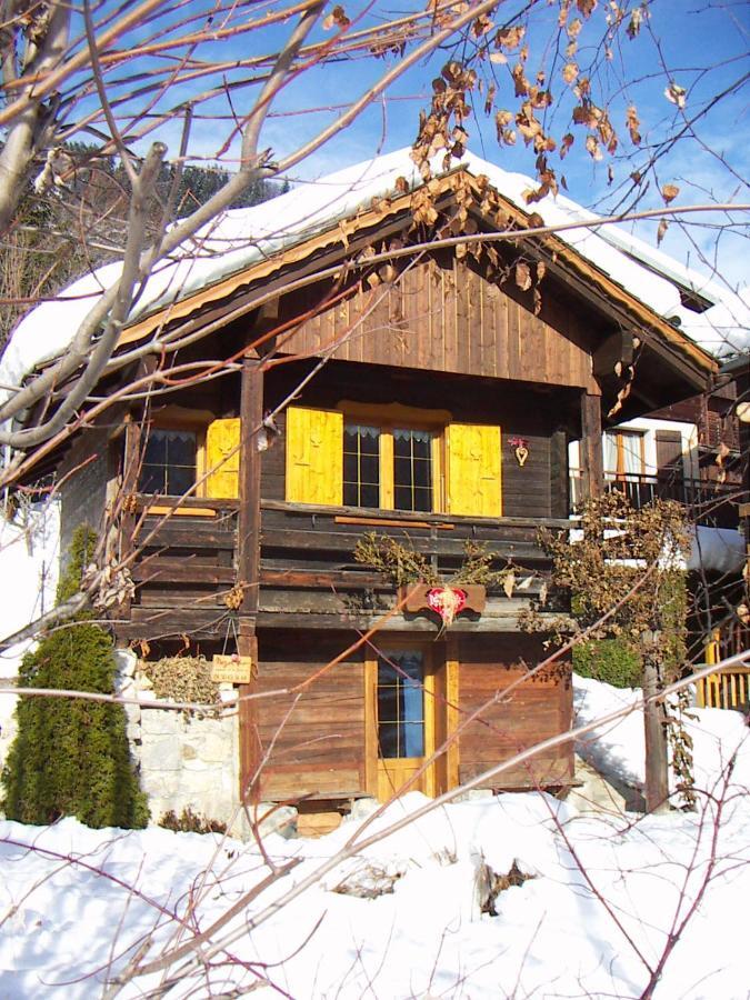"Chalet Les Aravis" Chalet Et Appartements Le Grand-Bornand Exterior foto